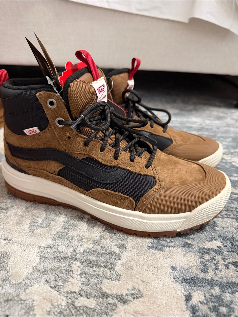 Vans MTE Men’s Brown, Black High-Top Sneakers